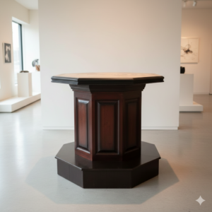 Stehtisch Bartisch Eiche Kiefer Ø 1,20 m