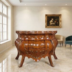 Kommode Neubarock Nussbaum 1,10 m