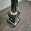 Säule Pfeiler Marmor Dunkelgrün 1,05 m – Bild 7