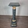 Säule Pfeiler Marmor Dunkelgrün 1,05 m