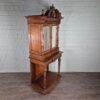 Doppelschrank Spiegelschrank Jugendstil 1900 Nussbaum