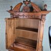 Doppelschrank Spiegelschrank Jugendstil 1900 Nussbaum – Bild 16
