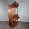 Doppelschrank Spiegelschrank Jugendstil 1900 Nussbaum – Bild 9