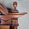 Doppelschrank Spiegelschrank Jugendstil 1900 Nussbaum – Bild 15
