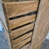 Weinschrank Weinregal Teakholz 1,08 m – Bild 12