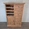 Weinschrank Weinregal Teakholz 1,08 m – Bild 3