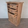 Weinschrank Weinregal Teakholz 1,08 m – Bild 10