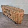 Sideboard Anrichte Oval Teakholz 2,20 m – Bild 3