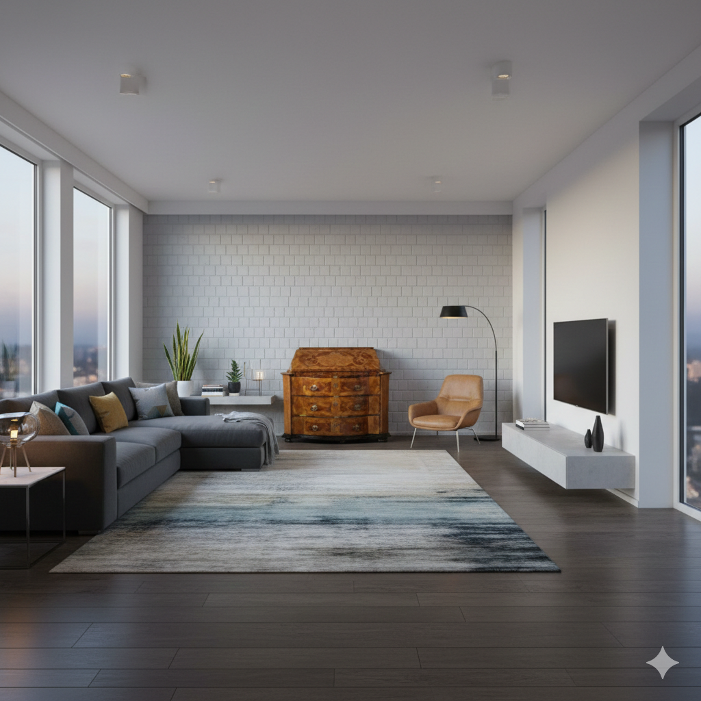 Sekretär Barock 1760 Nussbaum – Bild 2