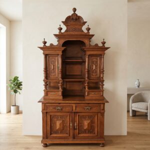 Buffetschrank Schrank Gründerzeit 1880 Eiche
