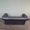 Chesterfield Sofa Couch Leder Anthrazit 2,00 m – Bild 11