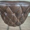Stuhl Küchenstuhl Esszimmerstuhl Leder Coffee – Bild 7