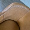 Stuhl Küchenstuhl Esszimmerstuhl Leder Cognac – Bild 8