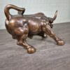 Dekoration Skulptur Stier Bronze 0,60 m – Bild 7