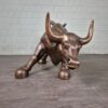Dekoration Skulptur Stier Bronze 0,60 m – Bild 3
