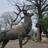 Dekoration Skulptur Hirsch Gusseisen 1,73 m – Bild 6
