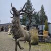 Dekoration Skulptur Hirsch Gusseisen 1,73 m – Bild 3