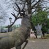 Dekoration Skulptur Hirsch Gusseisen 1,73 m – Bild 7