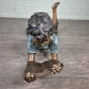 Skulptur Dekoration Junge Bronze 1,07 m – Bild 6