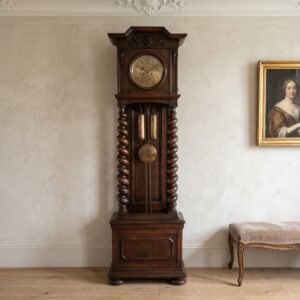 Standuhr Uhr Neubarock 1910 Eiche