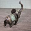 Skulptur Dekoration indischer Elefant Bronze 0,70 m – Bild 8