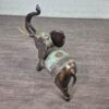 Skulptur Dekoration indischer Elefant Bronze 0,70 m – Bild 11
