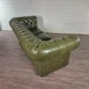Chesterfield Sofa Couch Leder Olive 2,00 m – Bild 11