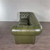 Chesterfield Sofa Couch Leder Olive 2,00 m – Bild 10