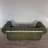 Chesterfield Sofa Couch Leder Olive 2,00 m – Bild 13