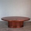 Konferenztisch Tisch Oval Mahagoni 2,38 m x 1,20 m – Bild 2