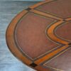 Konferenztisch Tisch Oval Mahagoni 2,38 m x 1,20 m – Bild 6
