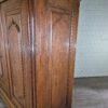 Kleiderschrank Schrank Barock 1790 Eiche – Bild 4
