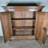 Kleiderschrank Schrank Barock 1790 Eiche – Bild 12