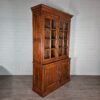 Vitrine Bücherschrank Eiche 1,45 m