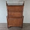 Sideboard mit Aufsatz Anrichte Jugendstil 1900 Eiche – Bild 14