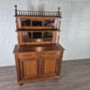 Sideboard mit Aufsatz Anrichte Jugendstil 1900 Eiche – Bild 2