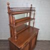 Sideboard mit Aufsatz Anrichte Jugendstil 1900 Eiche – Bild 5