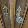 Sideboard mit Aufsatz Anrichte Jugendstil 1900 Eiche – Bild 9