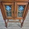 Anrichte mit Aufsatz Kommode Jugendstil 1900 Eiche – Bild 9