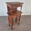 Anrichte mit Aufsatz Kommode Jugendstil 1900 Eiche