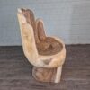 Stuhl Holzstuhl Hand Teakholz 1,02 m – Bild 2