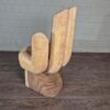 Stuhl Holzstuhl Hand Teakholz 1,02 m – Bild 11