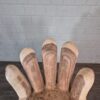 Stuhl Holzstuhl Hand Teakholz 1,02 m – Bild 6