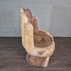 Stuhl Holzstuhl Hand Teakholz 1,02 m – Bild 3