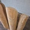 Stuhl Holzstuhl Hand Teakholz 1,02 m – Bild 8