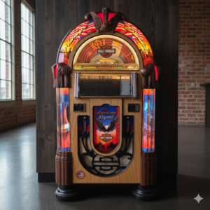 Rock-ola CD Jukebox Bubbler Harley-Davidson 2012