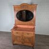 Waschtisch Schminktisch Jugendstil 1910 Eiche – Bild 2