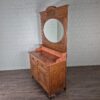 Waschtisch Schminktisch Jugendstil 1910 Eiche – Bild 3