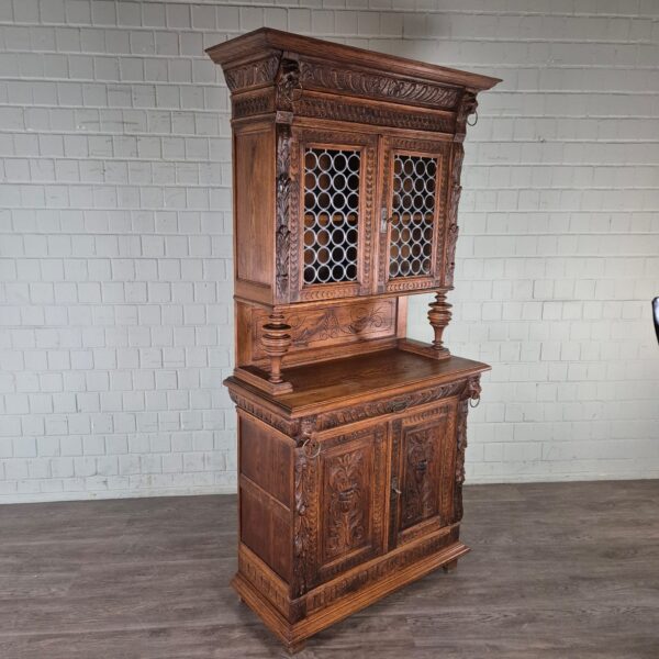 Buffetschrank Schrank Gründerzeit 1880 Eiche