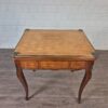 Klapptisch Spieltisch Beistelltisch Biedermeier 1850 Nussbaum – Bild 2